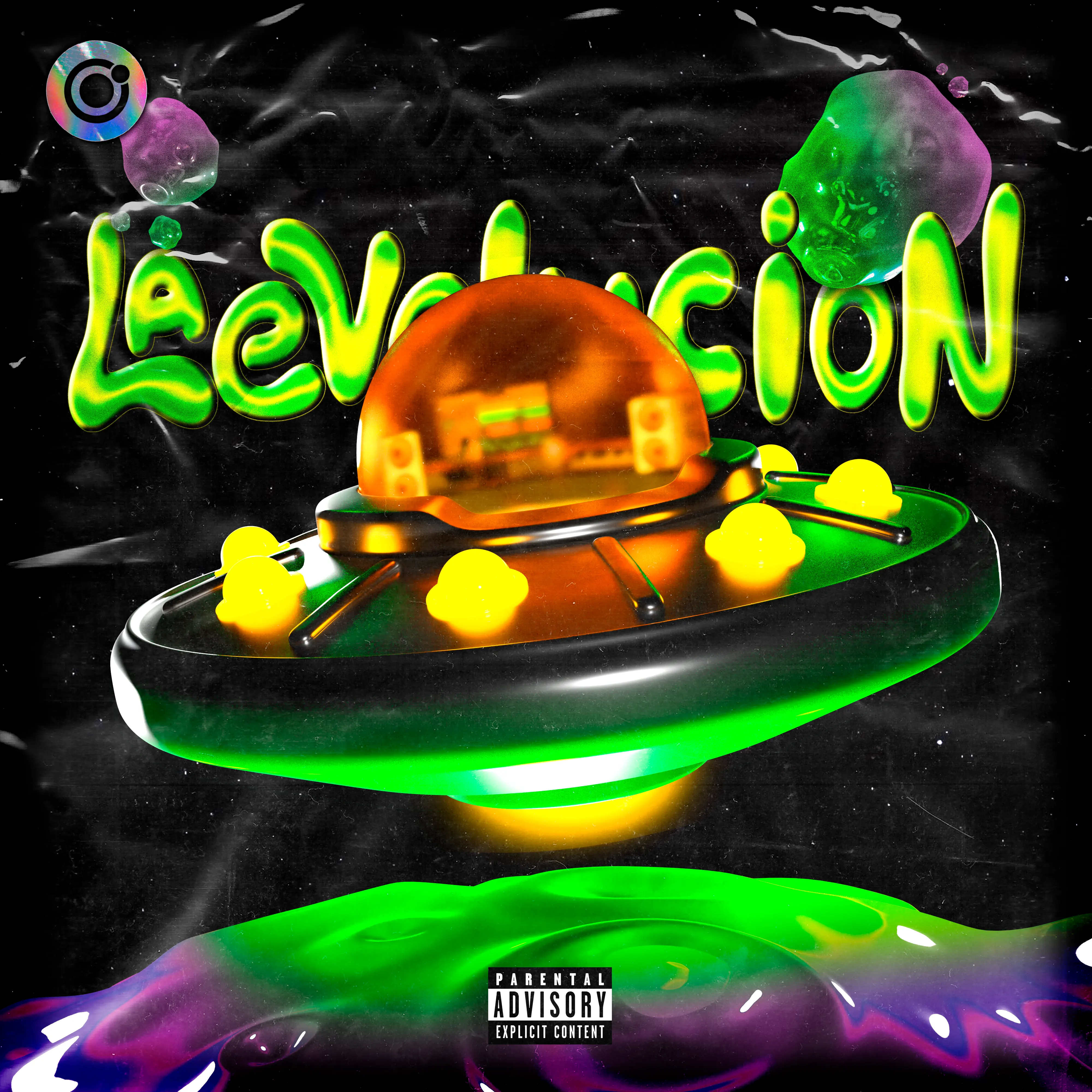 Render 3D conceptual sobre evolución y transformación